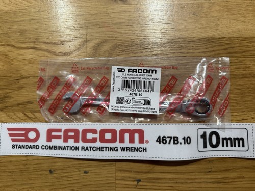 Facom 467b 10mm - 10mm, reversible